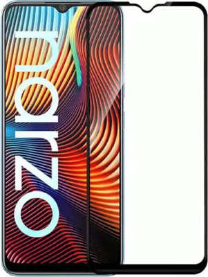 ISAAK Edge To Edge Tempered Glass for Realme Narzo 20(Pack of 2)