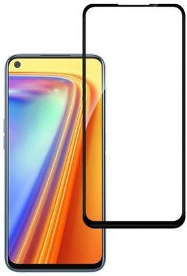 LIKEDESIGN Edge To Edge Tempered Glass for Realme 7(Pack of 1)
