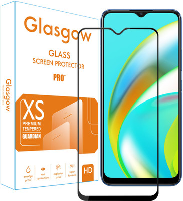 Glasgow Edge To Edge Tempered Glass for Realme C25S(Pack of 1)