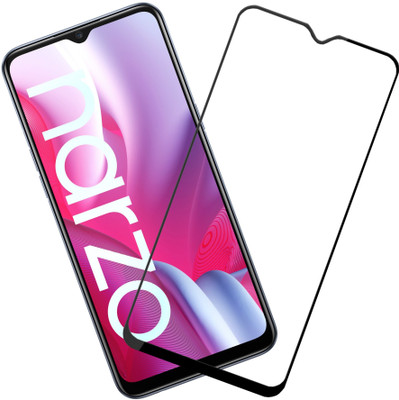 HQ Protection Edge To Edge Tempered Glass for Realme Narzo 20a(Pack of 1)