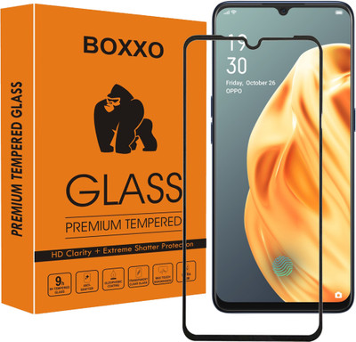 Boxxo Edge To Edge Tempered Glass for Vivo V21(Pack of 1)