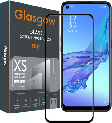 Glasgow Edge To Edge Tempered Glass for Oppo A53(Pack of 1)