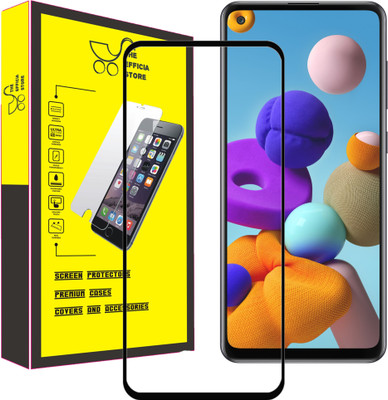 Efficia Edge To Edge Tempered Glass for Samsung Galaxy A21s(Pack of 1)