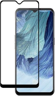 AKSHUD Edge To Edge Tempered Glass for OPPO F17(Pack of 1)