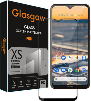 Glasgow Edge To Edge Tempered Glass for Nokia 5.3(Pack of 1)