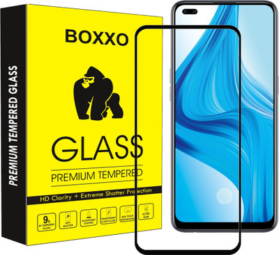 Boxxo Edge To Edge Tempered Glass for Oppo Reno 3 Pro(Pack of 1)