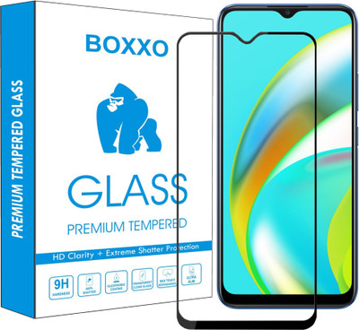 Boxxo Edge To Edge Tempered Glass for Oppo A77 4G(Pack of 1)