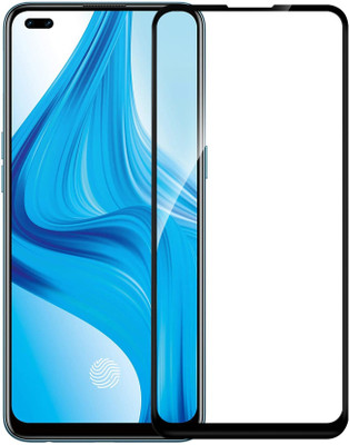 XRENGTH Edge To Edge Tempered Glass for Oppo F17 Pro(Pack of 1)