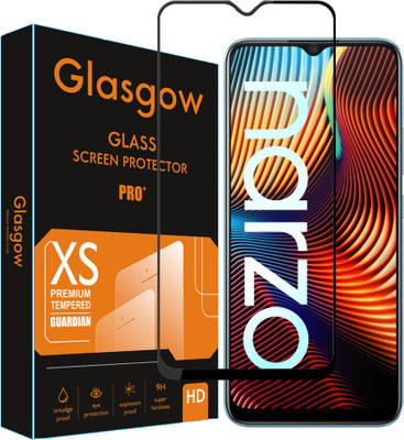Glasgow Edge To Edge Tempered Glass for Realme Narzo 20(Pack of 1)
