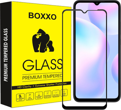 Boxxo Edge To Edge Tempered Glass for Poco M2 Reloaded(Pack of 1)