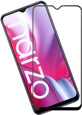XRENGTH Edge To Edge Tempered Glass for Realme Narzo 20a(Pack of 1)
