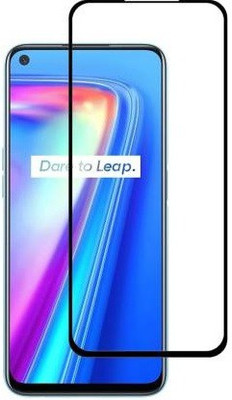 LIKEDESIGN Edge To Edge Tempered Glass for Realme 7(Pack of 1)