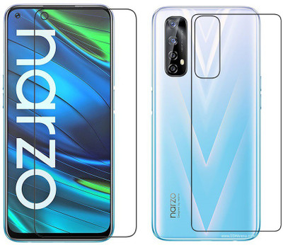 Vatsin Front and Back Screen Guard for Realme Narzo 20 Pro(Pack of 2)