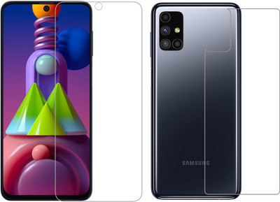 Vatsin Front and Back Screen Guard for Samsung Galaxy M51(Pack of 2)