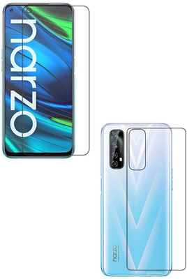 Ten To 11 Front and Back Screen Guard for Realme Narzo 20 Pro(Pack of 2)