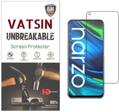 Vatsin Impossible Screen Guard for Realme Narzo 20 Pro(Pack of 1)