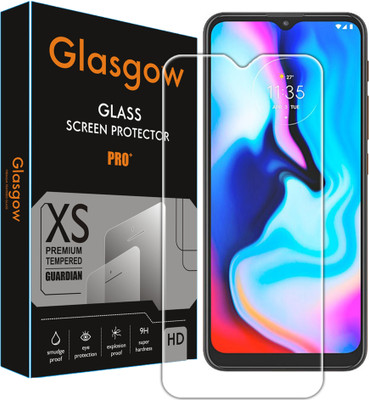 Glasgow Tempered Glass Guard for Motorola Moto E7 Plus(Pack of 1)