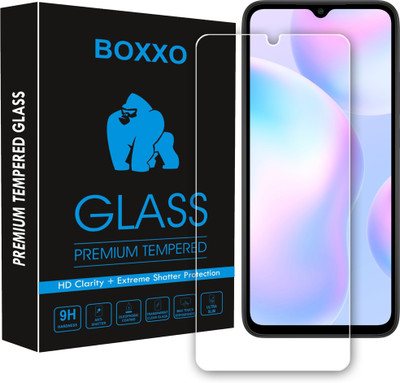 Boxxo Tempered Glass Guard for Poco M2 Reloaded(Pack of 1)