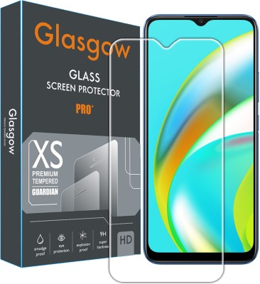 Glasgow Tempered Glass Guard for Realme C15(Pack of 1)