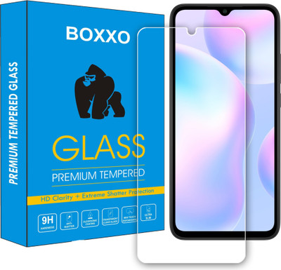 Boxxo Tempered Glass Guard for Mi Redmi 9 Activ(Pack of 1)