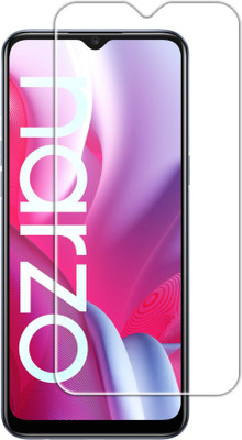 Gorilion Tempered Glass Guard for Realme Narzo 20a(Pack of 1)