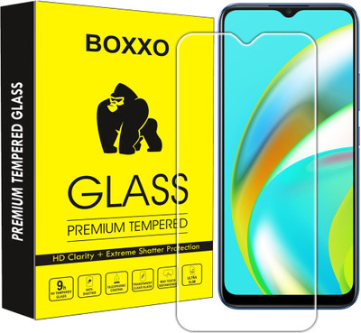 Boxxo Tempered Glass Guard for Realme C25Y(Pack of 1)