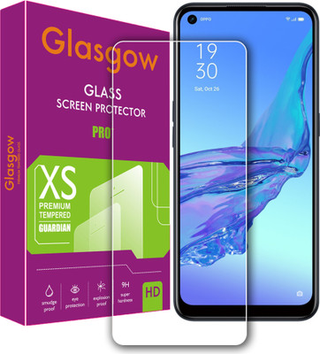 Glasgow Tempered Glass Guard for Oppo A52(Pack of 1)