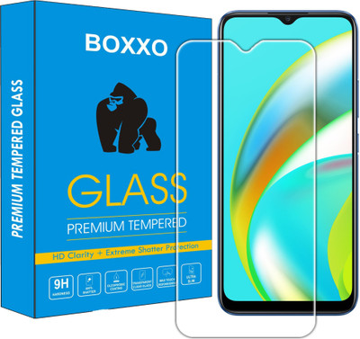 Boxxo Tempered Glass Guard for Realme C25S(Pack of 1)