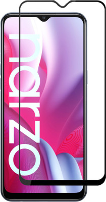 Gorilion Tempered Glass Guard for Realme Narzo 20a(Pack of 1)