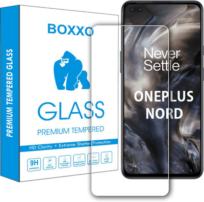 Boxxo Tempered Glass Guard for OnePlus Nord(Pack of 1)