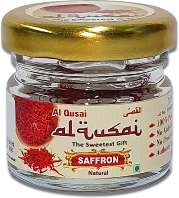 Al Qusai Saffron (Kesar) Kashmiri Mongra 1 G(1 g)