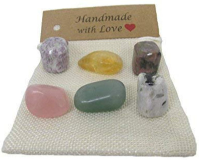 Plus Value 7D13P6J1 Polished Asymmetrical Crystal Stone(Multicolor 200 g)
