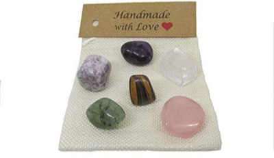 Plus Value 7CYWF1WH Polished Asymmetrical Crystal Stone(Multicolor 200 g)