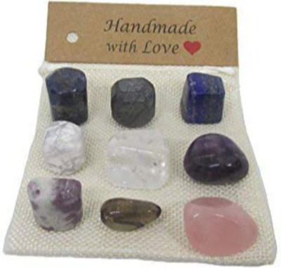 Plus Value 7D36K19B Polished Asymmetrical Crystal Stone(Multicolor 250 g)