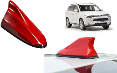 Auto Kite Red Shark Fin Replacement Signal (AM/FM)Receiver Antenna For Outlander Hidden Vehicle Antenna