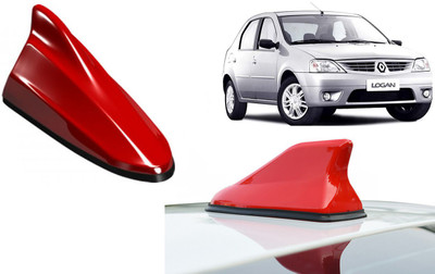 Auto Kite Red Shark Fin Replacement Signal (AM/FM)Receiver Antenna For Logan Hidden Vehicle Antenna
