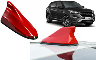 Auto Kite Red Shark Fin Replacement Signal (AM/FM)Receiver Antenna For Creta 2019 Hidden Vehicle Antenna