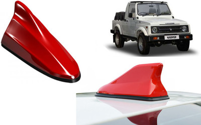 Auto Kite Red Shark Fin Replacement Signal (AM/FM)Receiver Antenna For Maruti_Gypsy_Mg410 Hidden Vehicle Antenna