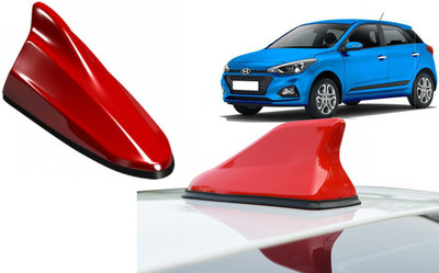 Auto Kite Red Shark Fin Replacement Signal (AM/FM)Receiver Antenna For I20 Elite 2018 Hidden Vehicle Antenna