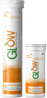 Glow Glutathione L-Glutathione + Vitamin C 45 tablets(45 mg)
