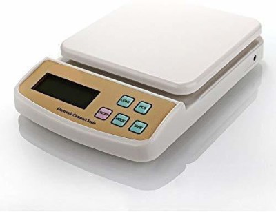 PRATYANG Electronic Kitchen Digital Weighing Scale 10 Kg, Weighing Scale(White)