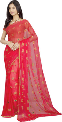 78% OFF on Rani Saahiba Woven Bollywood Georgette Saree(Red) 78% OFF on Rani Saahiba Woven Bollywood Georgette Saree(Red)