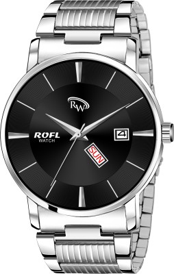 rofl Classy Premimum Day And Calender Classy Analog Watch  - For Men