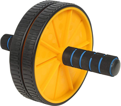 ScrollZone Dual Wide Ab Roller Wheel for Abs Workout Ab Exerciser(Multicolor)