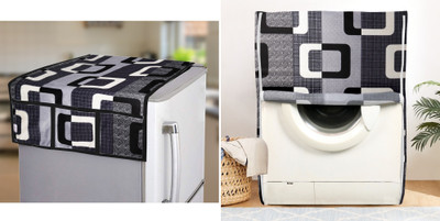 E-Retailer Front Loading Washing Machine  Cover(Width: 58 cm, Multicolor)