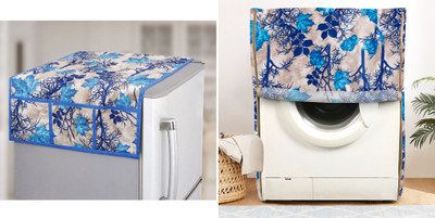 E-Retailer Front Loading Washing Machine  Cover(Width: 58 cm, Multicolor)