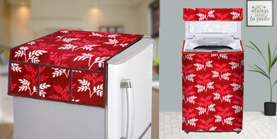 E-Retailer Top Loading Washing Machine  Cover(Width: 58 cm, Multicolor)