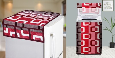 E-Retailer Top Loading Washing Machine  Cover(Width: 58 cm, Multicolor)