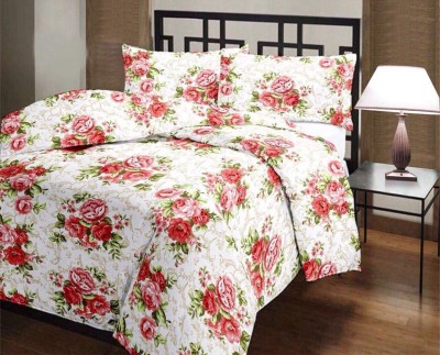 AQRate Printed Double Dohar for  AC Room(Poly Cotton, Multicolor)