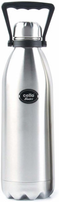 cello Swift Stainless Insulated 1800 ml Flask(Pack of 1, Silver, Steel)